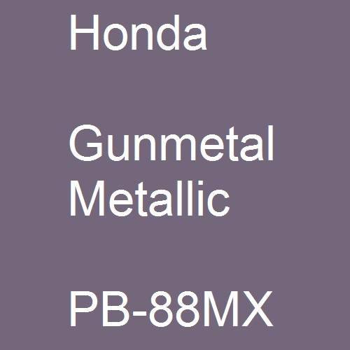 Honda, Gunmetal Metallic, PB-88MX.